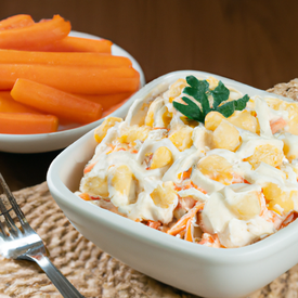 salada de maionese cenoura batata 
