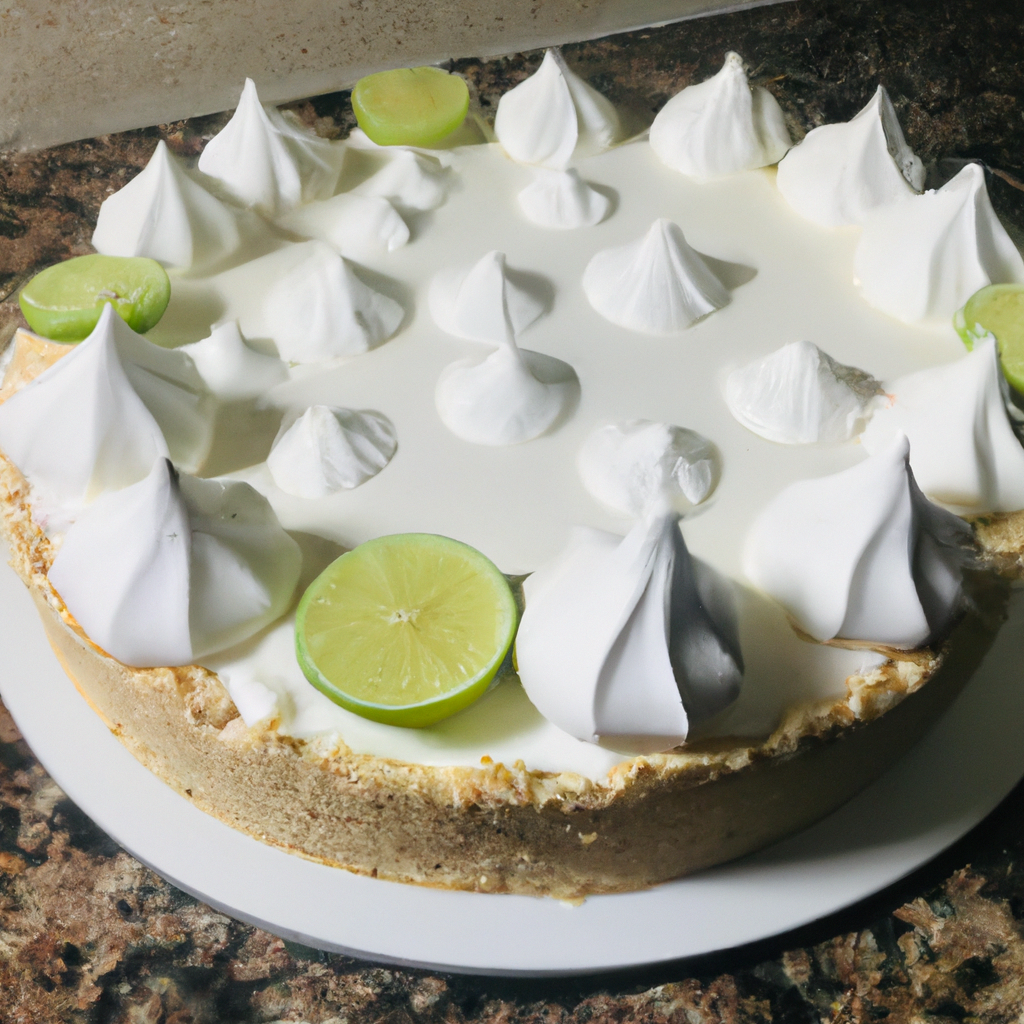 foto da receita Torta de espuma de limão
