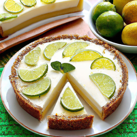 Torta de limão light