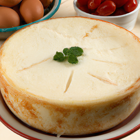 Torta de queijo branco