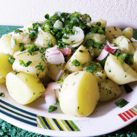 salada de batatas