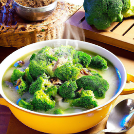 sopa de brocolis com carne