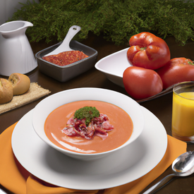 Salmorejo (sopa cremosa de tomate)