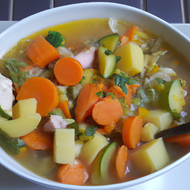 sopa de verduras