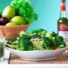 Salada de Grão de bico com legumes
