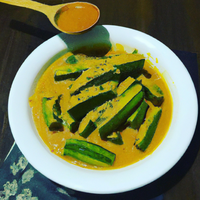 foto da receita Quiabo ao molho de curry