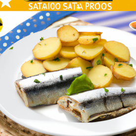 sardinha com batatas