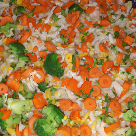 arroz integral com legumes