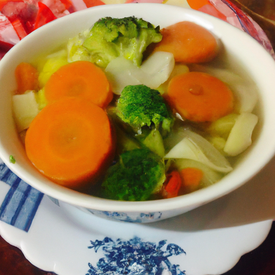 minha sopa de legumes