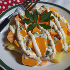 Salada de batata  com maionese