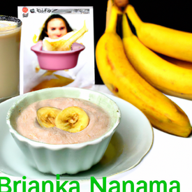 vitamina de banana e linhaça