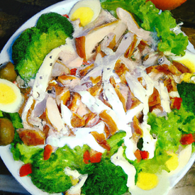 Salada Frango