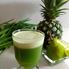 Suco Verde - abacaxi + água de coco
