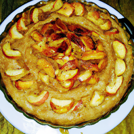torta de maçã modificada