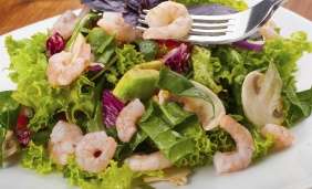 Salada de frutos do mar