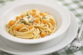 foto da receita Espaguete com abóbora