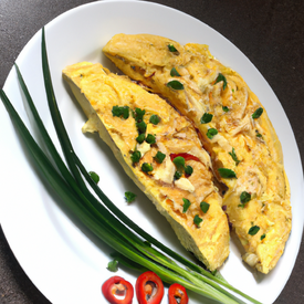 omelete proteico