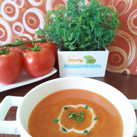 Sopa creme de tomate