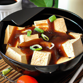 Tofu ao  molho