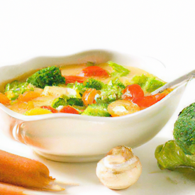 sopa creme de legumes