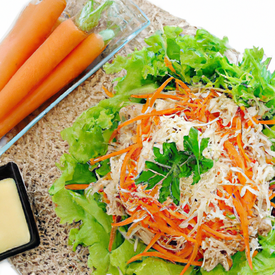 Salada de Bifum com cenoura