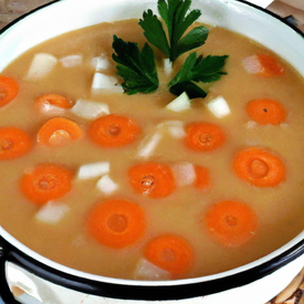 Sopa de cenoura