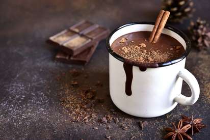 Chocolate quente Low carb