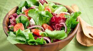 foto da receita Salada de alface,   pepino,   tomate,   rúcula e cebola