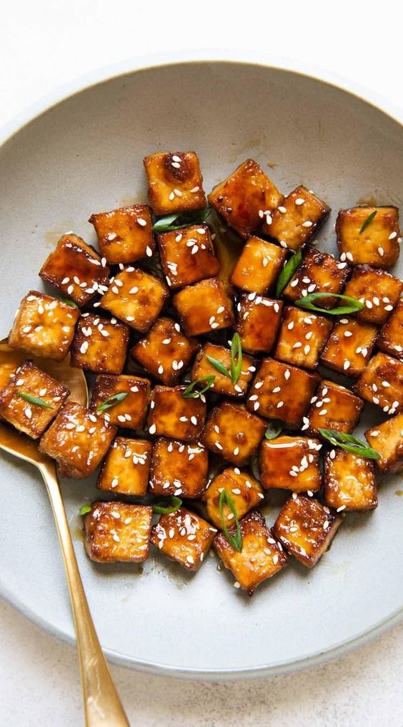 foto da receita Tofu mexido com tomate e cebola