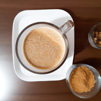 foto da receita Café com Leite Integral com açúcar